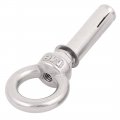 Uxcell M6 X 50mm 304 Stainless Steel Wire Rope Expansion Shield Anchor Eye Bolt