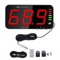 30db-130db Dc5v 1a Micro Usb Decibel Meter Ta654b 13in Screen 3 Digits Display Sound Level Wall Hanging Digital Reader With