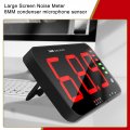 30db-130db Dc5v 1a Micro Usb Decibel Meter Ta654b 13in Screen 3 Digits Display Sound Level Wall Hanging Digital Reader With