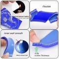 G-plus Silicone Radiator Coolant Hose Pipe Kit Clamps Compatibility Compatible With Honda Db8 Dc2 B18c Type R Black Head Blue