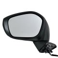 Spieg Driver Side Mirror For 2022-2024 Honda Civic Lx Si Sport Power Adjustment Non-heated Black 3 Pins Left Ho1320350 