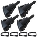 Premium Wiper Washer Nozzles 2-pack For 2009-2024 Ram 1500-5500 Models Replaces P N 4805742ac 