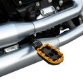 Tcmt Rear Footpegs Fit For Fat Boy Street Bob Heritage Classic Low Rider 18-24 Sport Glide Softail Slim 18-21 Standard Breakout