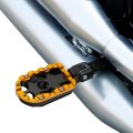 Tcmt Rear Footpegs Fit For Fat Boy Street Bob Heritage Classic Low Rider 18-24 Sport Glide Softail Slim 18-21 Standard Breakout
