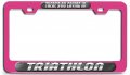 There S No Crying In Triathlon Pn 3d Metal License Plate Frame Auto Suv Truck Tag Holder C10 
