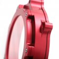 Sfriding Clutch Cover With Clear Window For Yamaha Yfz450 Yfz450r 2006-2022 5tg-15415-00-00 5tg-15415-10-00 Crankcase 1-1 Red