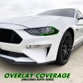 Slickmod Precut Vinyl Smoke Tint For 2018-2021 Ford Mustang Headlight 2 Sidemarker 20 Dark