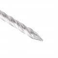Uxcell Spiral Deck Nails Stainless Steel Nail Shank 51mmx3mm Lxd 80 Pcs