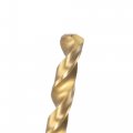Uxcell High Speed Steel Straight Shank Twist Drill Bit Fully Ground Titanium Coated 3mm Diameter 61mm Total Length 27mm 2 Pcs