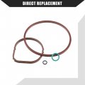 Hihaha Engine 5 0l Vacuum Pump Seal Kit For Land Rover Discovery 2017-2020 3 Gaskets Jaguar F-pace Elasticity Fluororubber 1