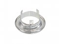 1963-1967 Corvette Jack Cover Finger Hole Bezel Chrome
