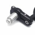 Httmt- Black Skull 3 Round 7 8 22mm Handlebar End Mirrors Compatible With Street Sports Bikes Chopper Cruiser
