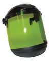 Sellstrom 31201 Arcflash Black Crown Chin Guard And Polycarbonate 9 Cal Anti-fog Window Protective Faceshield With Hard Hat 