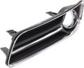 Cpp Black And Chrome Driver Side Fog Light Trim For 11-14 Chrysler 300 Ch1038126 
