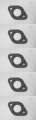 Kawasaki 5 Pack 11061-7004 Manifold Carb Gasket Fh381v Fh451v Fh541v Fh580v 