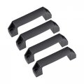 Plastic Pull Handles 115mm Hole Centers For Luggage Mechanical Equipment 4pcs 