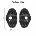 Cherocar Compatible With Camaro Door Lock Cover Buckle Decor Trim Exterior Accessories 2010-2015 Chevrolet Carbon Fiber