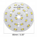 Uxcell Led Chip Bulb 300ma 12w 24 Leds 5730 Surface Mounted Devices Module Aluminum Board Warm White Super Bright 85mm Dia For