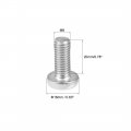 Uxcell M8x20mm Machine Screws Pan Phillips Cross Head Screw 304 Stainless Steel Fasteners Bolts 5pcs