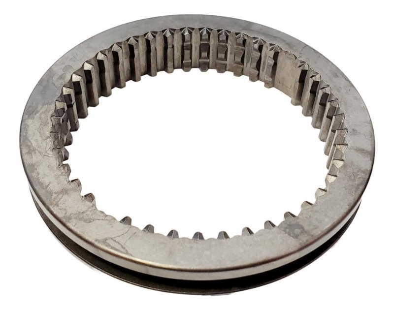 Nv4500 Speed 5th Reverse Gear Synchronizer Sleeve Nv17306 For 1988 Up 5 Manual Steel Machined Finish