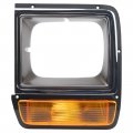 Headlight Bezel Driver Side Mechanics Choice For 1986-1990 Dodge Ramcharger With Single Beam Headlights 