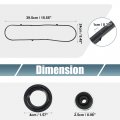 X Autohaux 2 Set Valve Cover Gasket Vs50607r For Acura Mdx 3 5l471cc V6 2003-2006 Saturn Vue 3 2004-2007