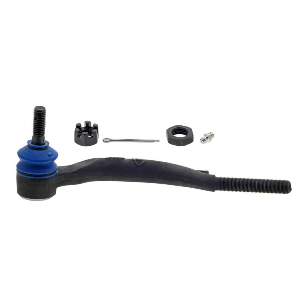 Tie Rod End For 2002 To 2009 Chevy Trailblazer Sintered Metal Bearing Threaded Stud Greaseable Includes Castle Nut And Cotter