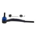 Tie Rod End For 2002 To 2009 Chevy Trailblazer Sintered Metal Bearing Threaded Stud Greaseable Includes Castle Nut And Cotter