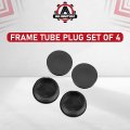 Frame Tube Plug Set Of 4 Compatible With Chevy Silverado Gmc Sierra 1500-99 2000 2001 2002 2003-2014 2015 2016 2017 2018 Rear