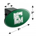 Eastern New Mexico University Primary Logo Oval Tow Hitch Cover Trailer Plug Insert 2