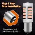 High Power 92smd Led Bulbs 14000k Pink Purple 1157 2057 2357 7528 Bay15d Brake Center Stop Drl Tail Daytime Running Light Bulb