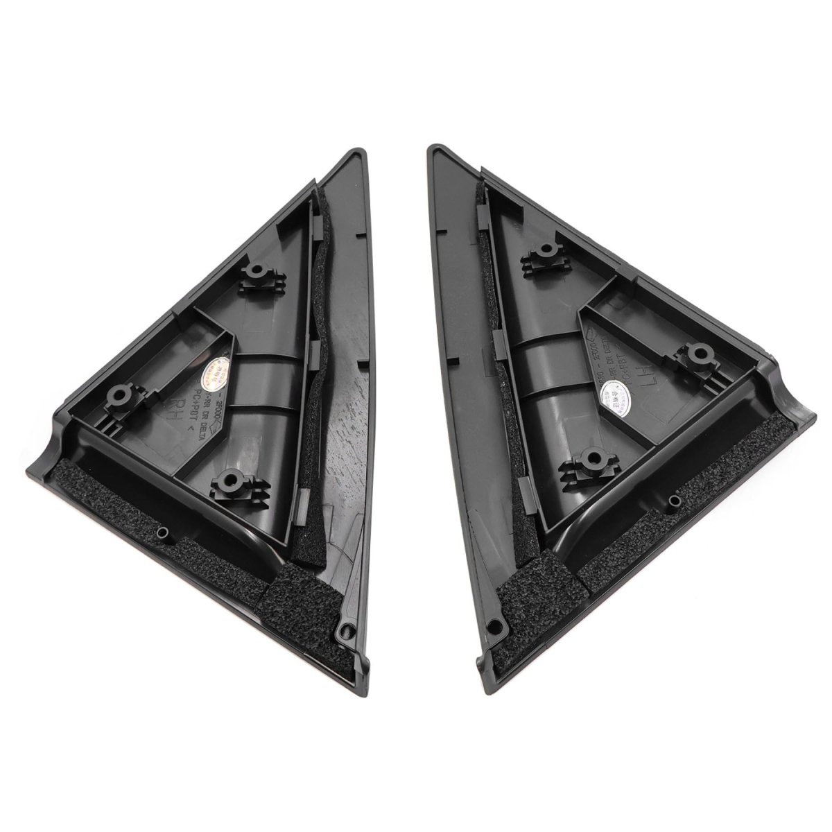 2pcs Door Outside Delta Molding Left Right For Kia Spectra 2004 2005 2006 2007 2008 2009 83830-2f000 83840-2f000 838302f000