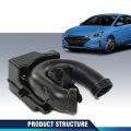 Air Cleaner Intake Resonator For Hyundai Elantra Sedan Non-sport 2 0l 2017-2020 28220-f2000 28220f2000 Black