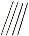 4 Pcs Weatherstrip Window Moulding Trim Seal Belt Fit For Honda Civic Door 2001 2002 2003 2004 2005 Replace 72450-s5s-e01 