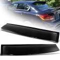 Eparts 1 X Black Tinted Abs Rear Roof Window Visor Spoiler Wing Fit For 2006-2015 Honda Civic Dx Ex Sedan 