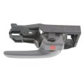Interior Door Handle Pair For Lexus Rx300 1999 To 2003 Front Driver And Passenger Side Gray With Lock Button Replacement
