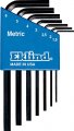 Eklind 10507 Hex-l Key Allen Wrench 7pc Set Metric Mm Sizes 1 5-6 Short Series 