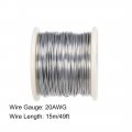 Uxcell 20 Gauge Resistance Wire Wrapping 49ft Nichrome Heating Resistor Wires