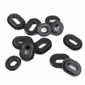 Cg125 Motorcycle Car Accessories Side Cover Rubber Sleeve Black 12-pack 