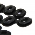 Cg125 Motorcycle Car Accessories Side Cover Rubber Sleeve Black 12-pack