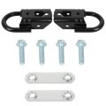 2 Pcs Tow Hook D Ring Shackles For Ford F150 2009 2021 Expedition 2007 2015 Lincoln Navigator Replacement Part Fl3z17a954c 
