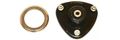 143315 Suspension Mount With Nuts Metal Automotive Strut Mounting Kit Black And Silver 