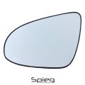 Spieg Driver Side Mirror Glass Replacement For Toyota Camry 2012-2014 Non-heated W Backing Plate Lh