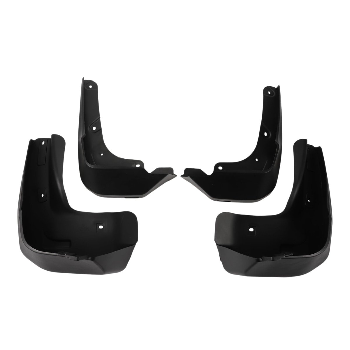 Front And Rear Mud Flaps Splash Guards For Acura Mdx 2014 2016 Black Tpo Pp With Mount Accessories 11 81 In X 8 26