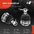 A-premium 2 X Front Upper Ball Joint Compatible With Honda Civic 1992-2000 Acura El 1997-2000