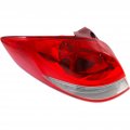 Hyundai Veloster Tail Light 2012 2017 Driver Side Clear Lens Dot Certified Hy2800146 92401-2v000 