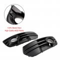 Topteng 2pcs Front Bumper Grill Fog Light Lamp Covers Trim For Audi Q5 2009-2012 Standard Only 8r0807681a 8r0807682a