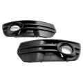 Topteng 2pcs Front Bumper Grill Fog Light Lamp Covers Trim For Audi Q5 2009-2012 Standard Only 8r0807681a 8r0807682a