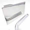 Plain Mirror Polished T304 Stainless Steel 5x3 Hitch Cover Fits 2 Receiver For Trucks Suvs Trailers