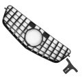 Front Upper Hood Bumper Grille For Mercedes-benz E300 2009-2013 Kidney Grill Black 